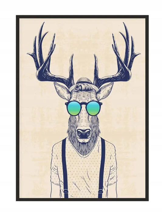 Plakat Jeleń 33x43 cm ForWalls.eu