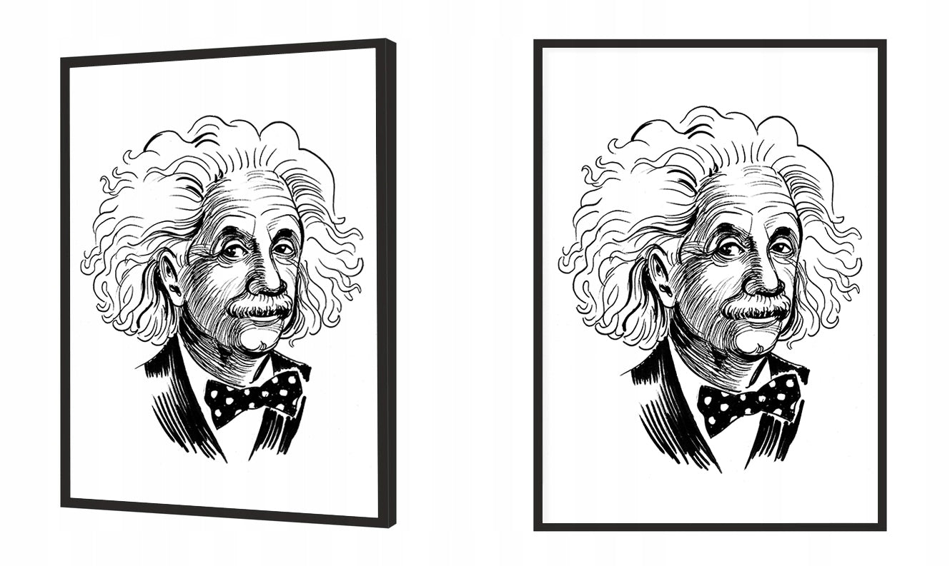 Plakat Einstein 33x43 cm ForWalls.eu