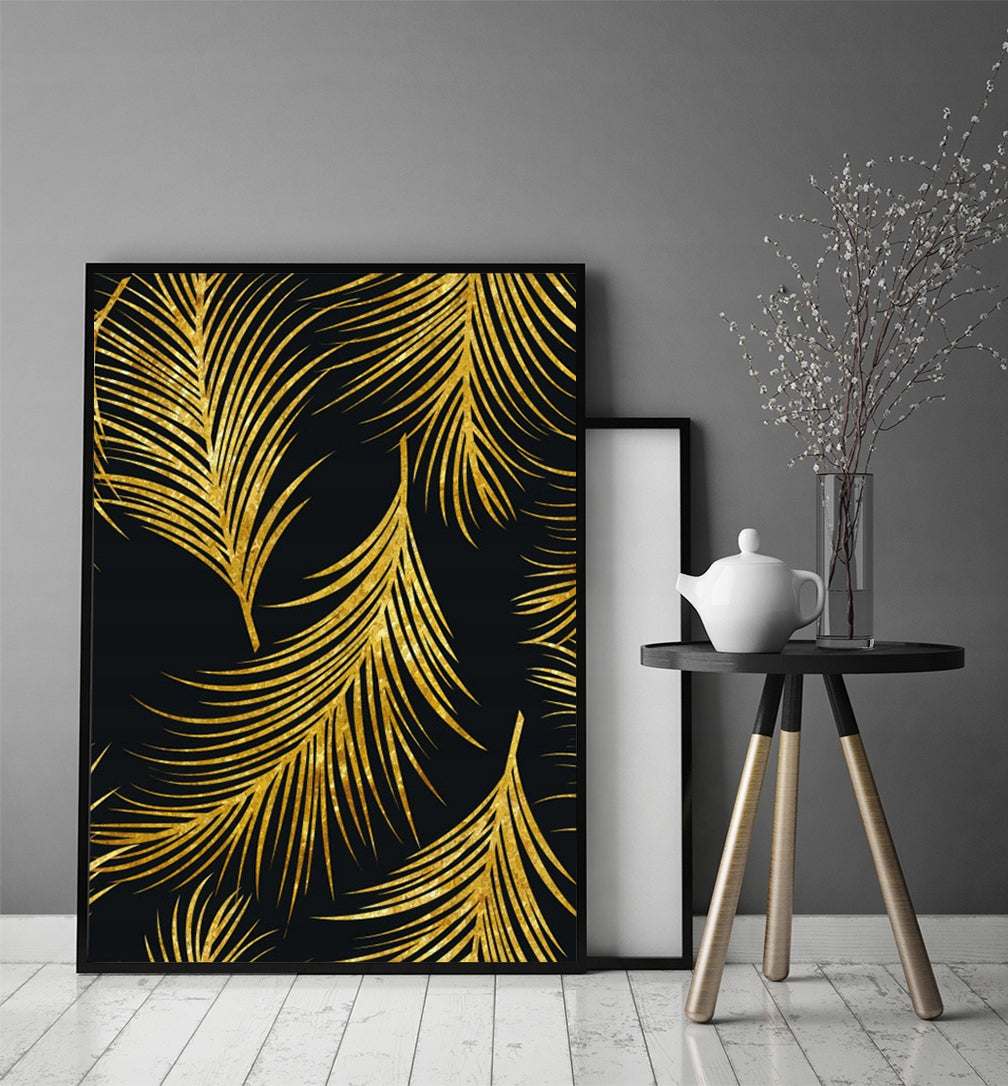 Plakat Liście 53x73 cm ForWalls.eu