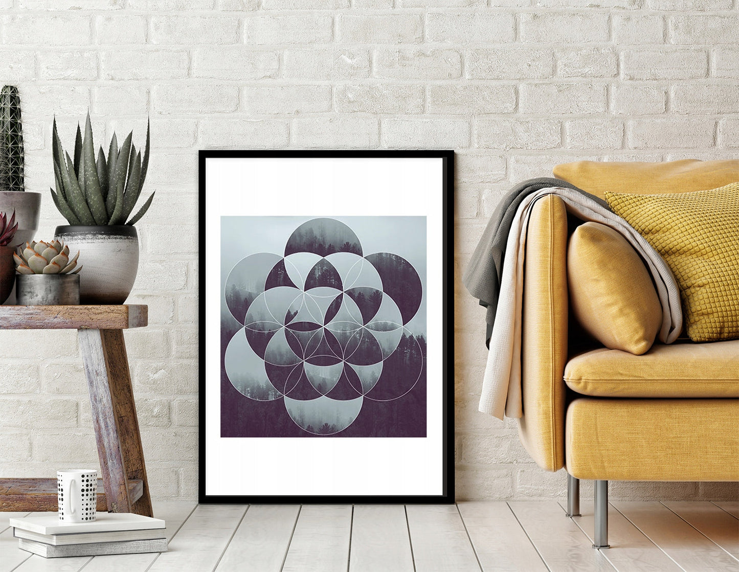 Plakat Okręgi 33x43 cm ForWalls.eu