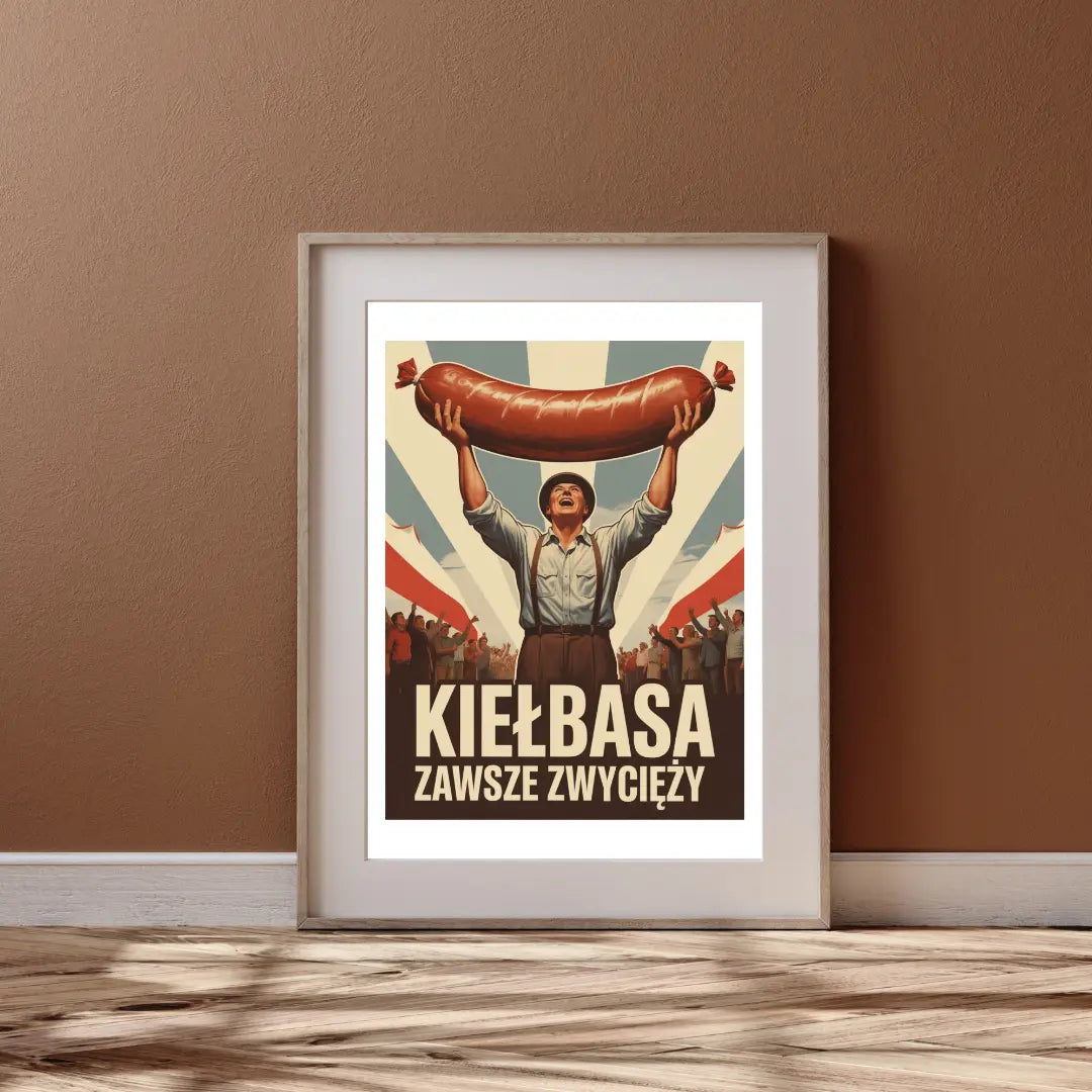 Plakat Kiełbasa - ForWalls.eu