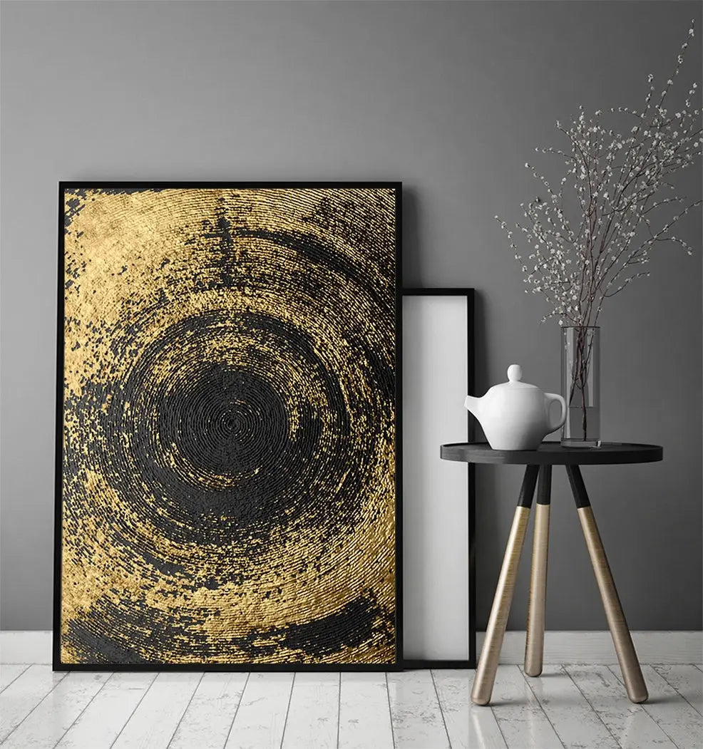 Plakat Złoty 33x43 cm - ForWalls.eu