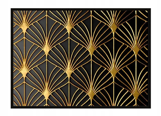 Plakat Złoty 53x73 cm ForWalls.eu