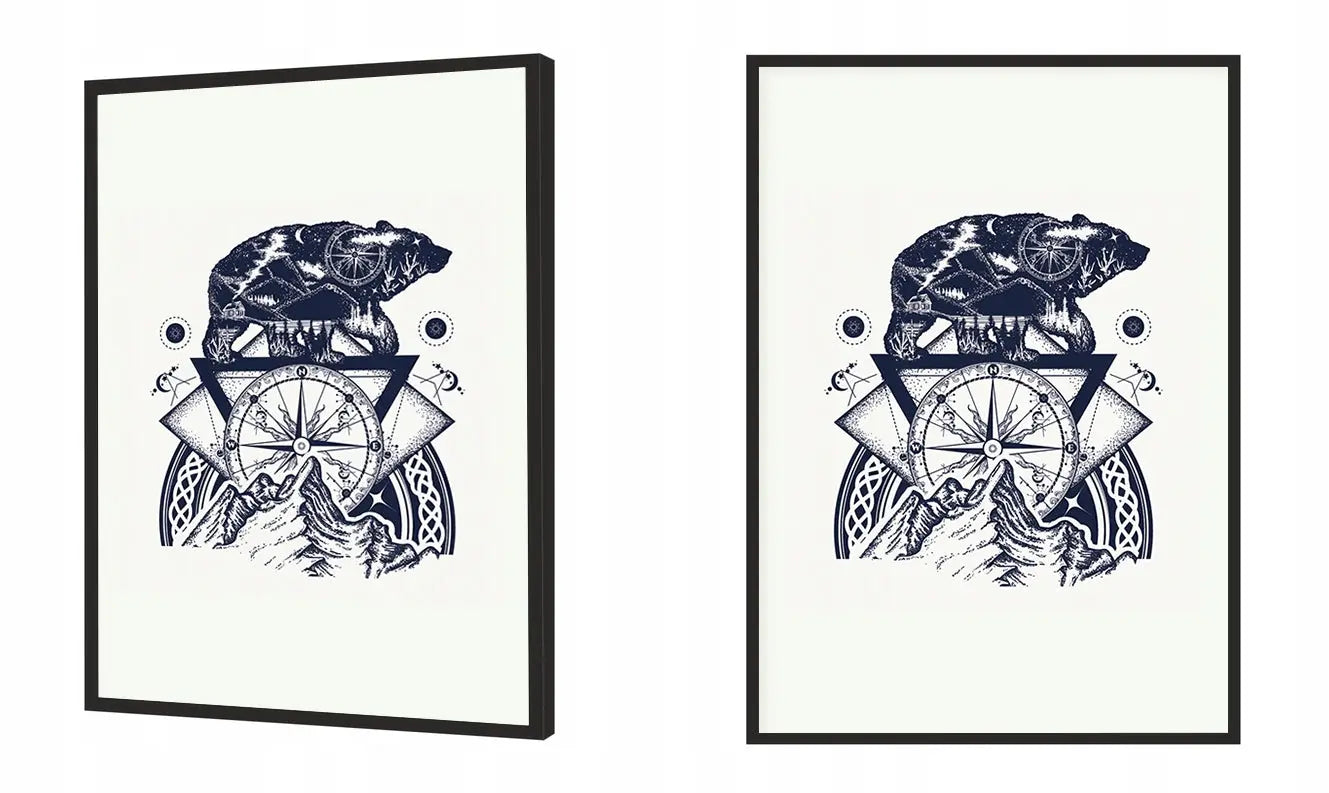 Plakat Niedźwiedź Kom 33x43 cm - ForWalls.eu