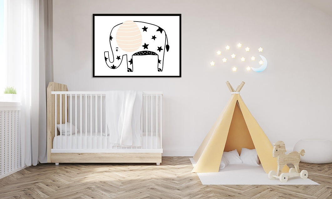 Plakat Słoń 33x43 cm ForWalls.eu