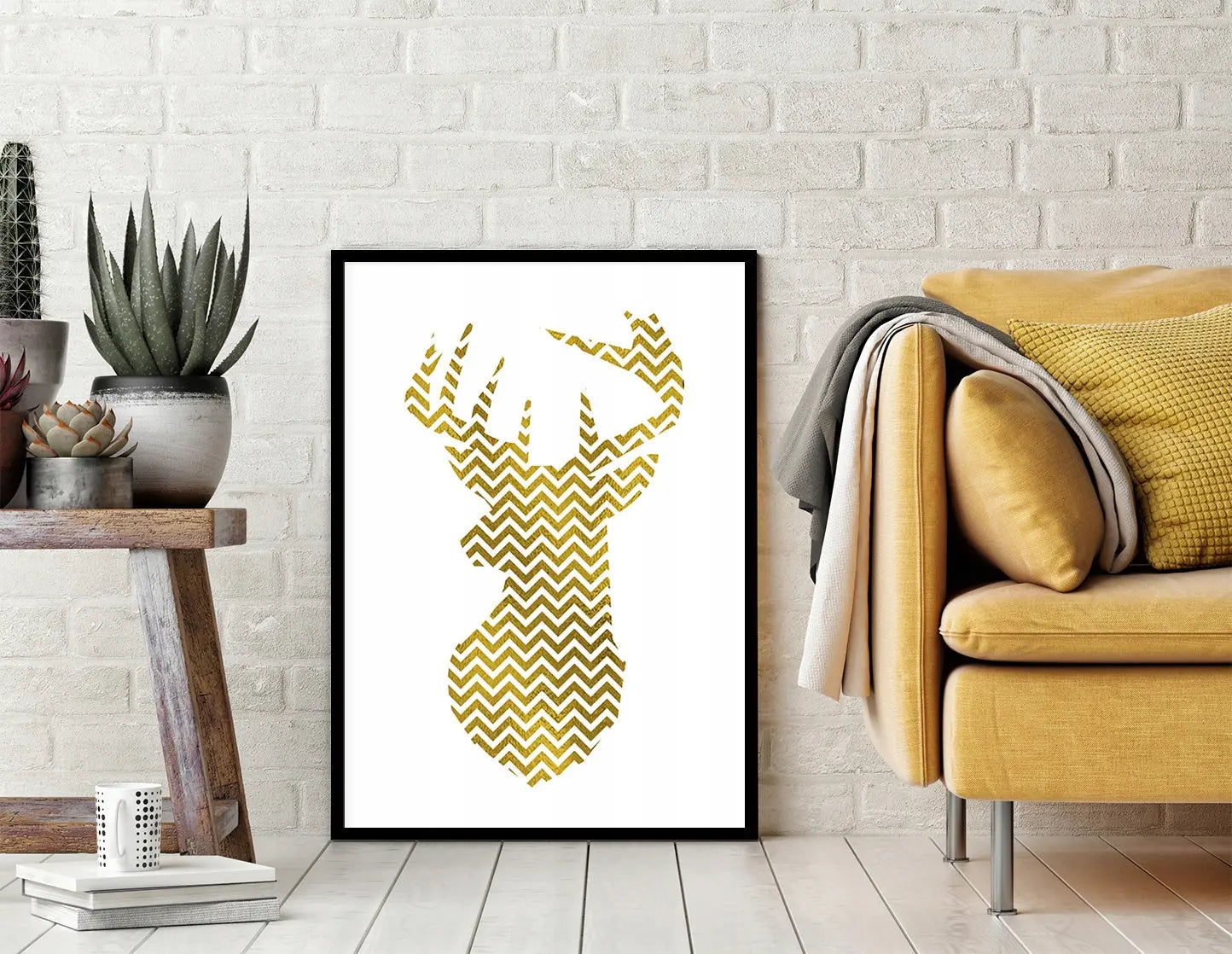 Plakat Złoty Jeleń 33x43 cm - ForWalls.eu
