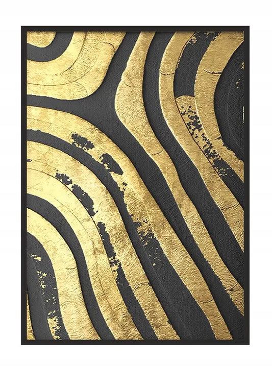 Plakat Złoty 33x43 cm - ForWalls.eu