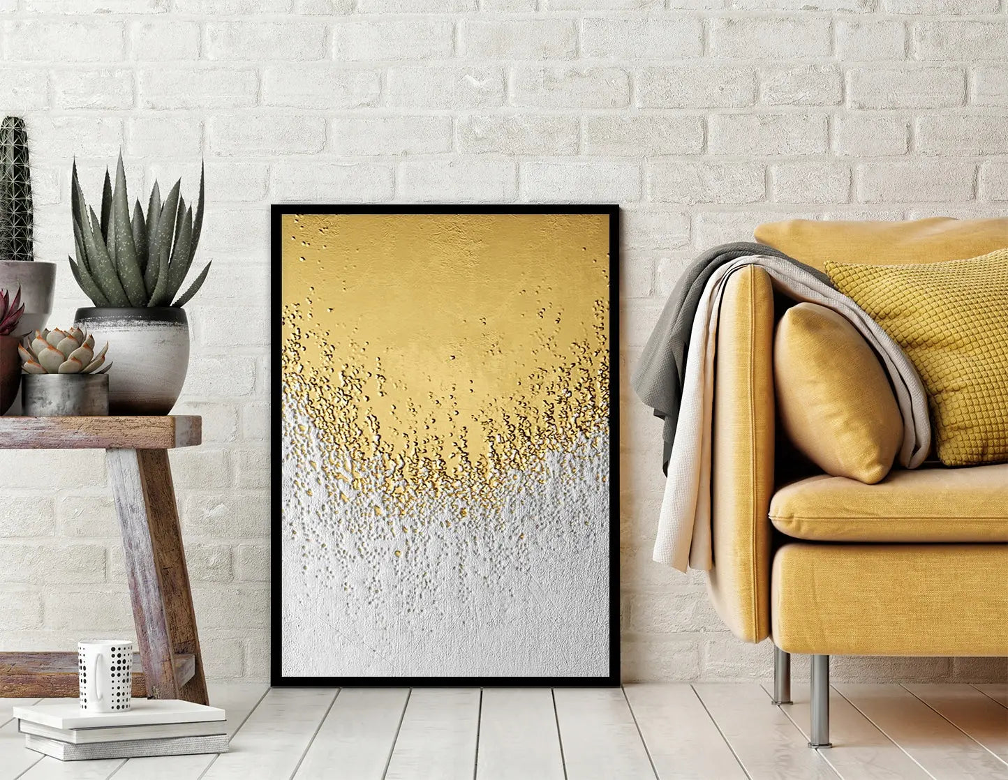 Plakat Złoty 33x43 cm - ForWalls.eu