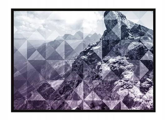 Plakat Geometria Góry 53x73 cm - ForWalls.eu