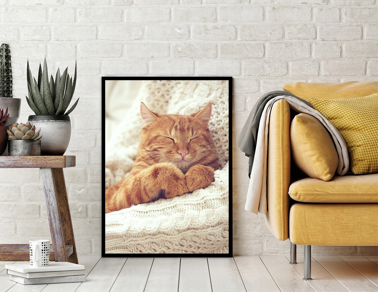 Plakat Kot 33x43 cm ForWalls.eu