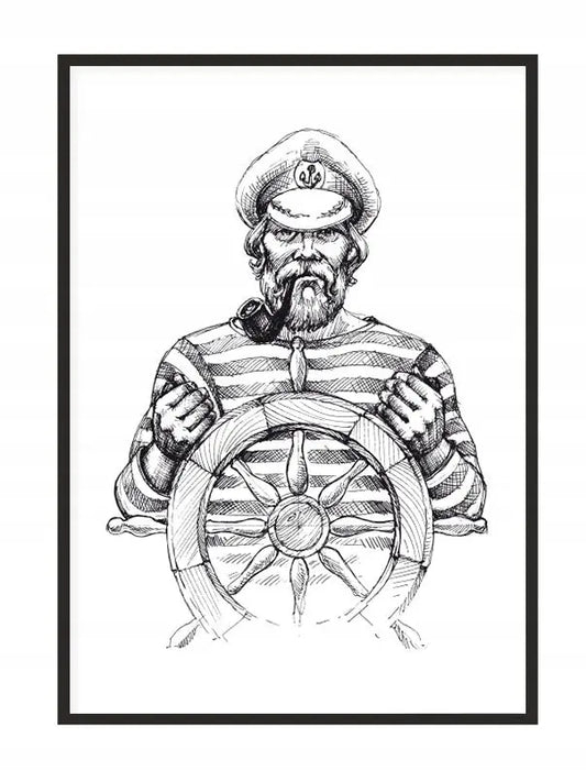 Plakat Marynarz 33x43 cm ForWalls.eu
