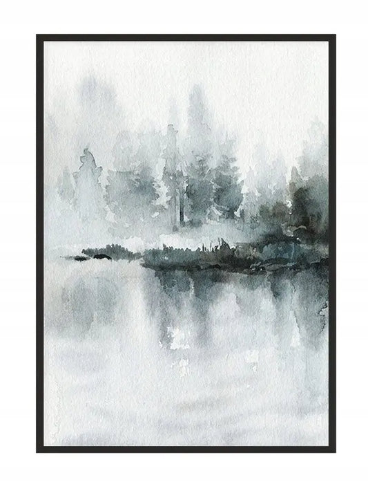 Plakat Akwarela 53x73 cm ForWalls.eu
