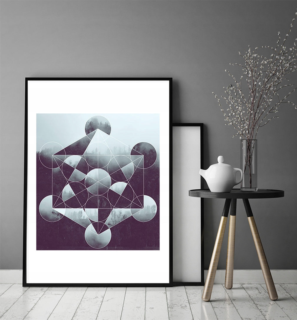 Plakat Geometria 33x43 cm ForWalls.eu