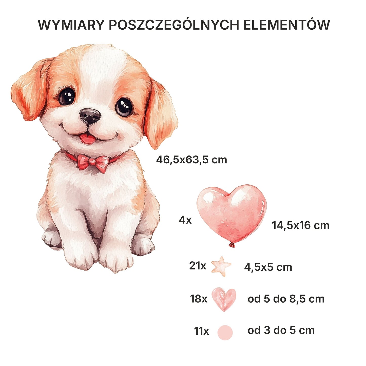 Pastelowe Naklejki na ścianę meble dla dziewczynki do pokoju dziecięcego ForWalls.eu