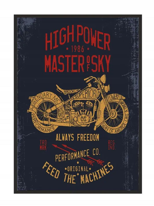 Plakat Motorcycle 33x43 cm ForWalls.eu