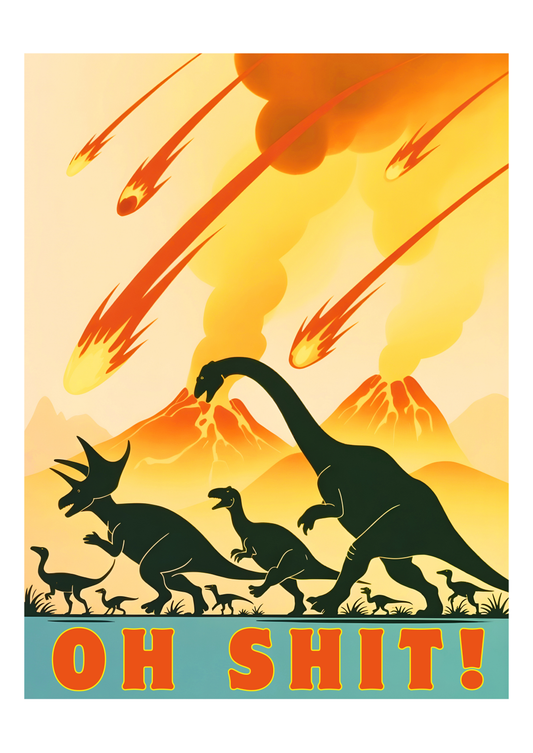 Plakat Oh Shit! - ForWalls.eu