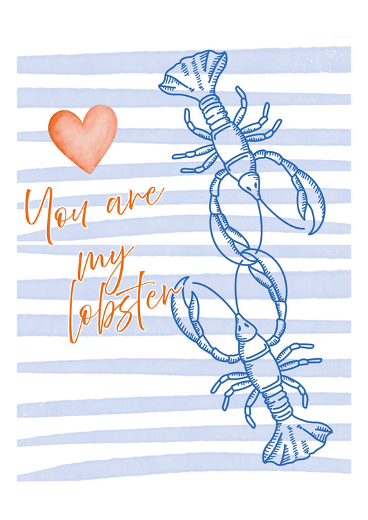 Plakat You Are My Lobster - ForWalls.eu