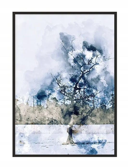 Plakat Akwarela 53x73 cm ForWalls.eu