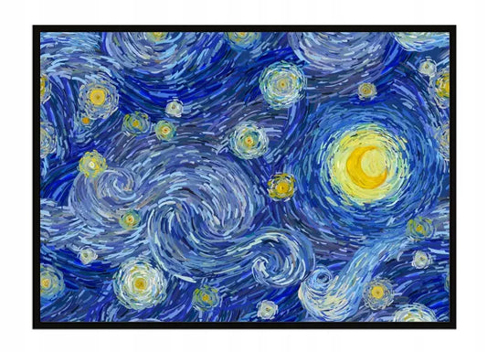 Plakat Noc 53x73 cm ForWalls.eu