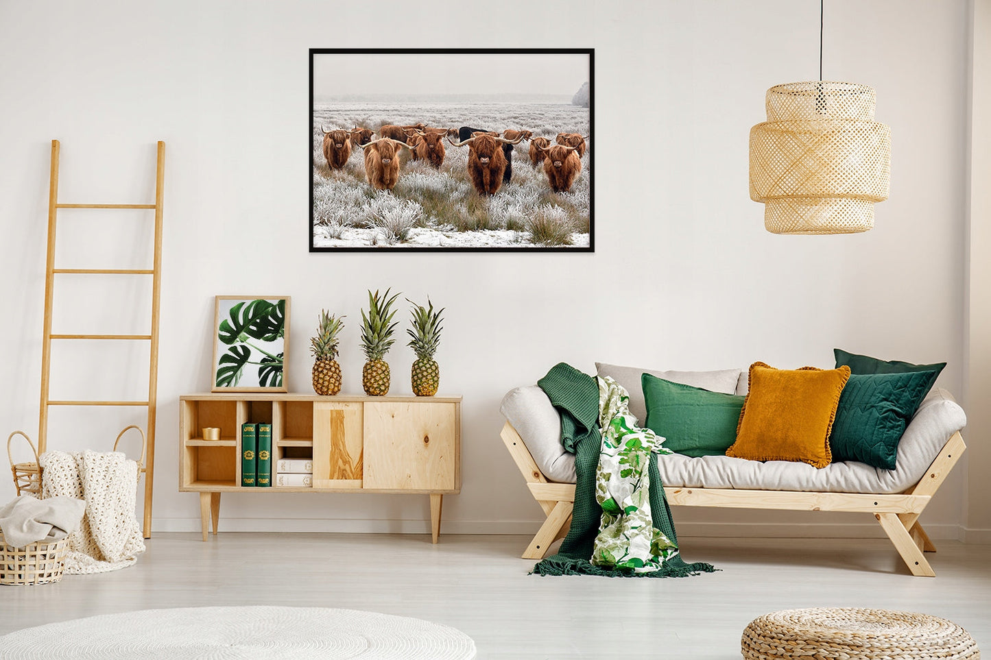 Plakat Stado Krów 33x43 cm ForWalls.eu