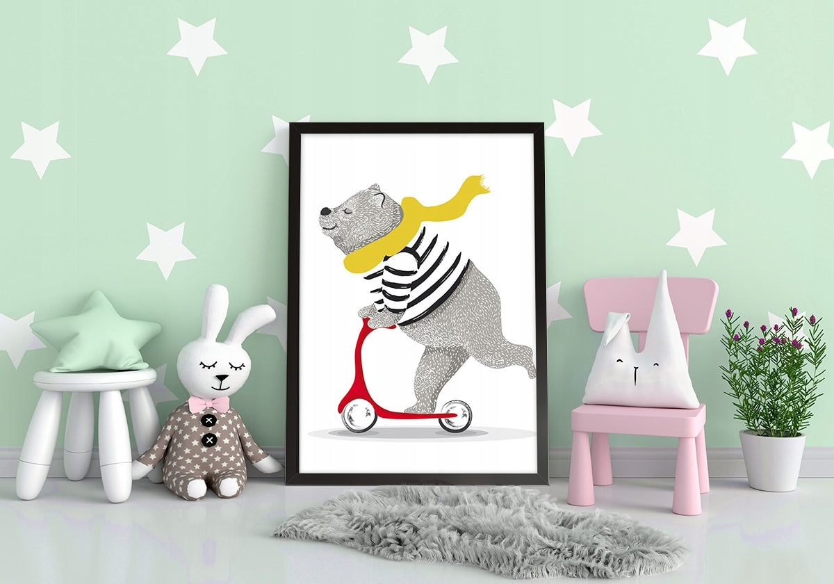 Plakat Miś 33x43 cm ForWalls.eu