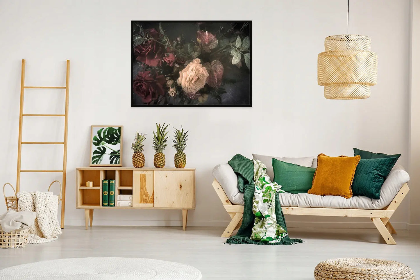 Plakat Kwiaty 53x73 cm ForWalls.eu