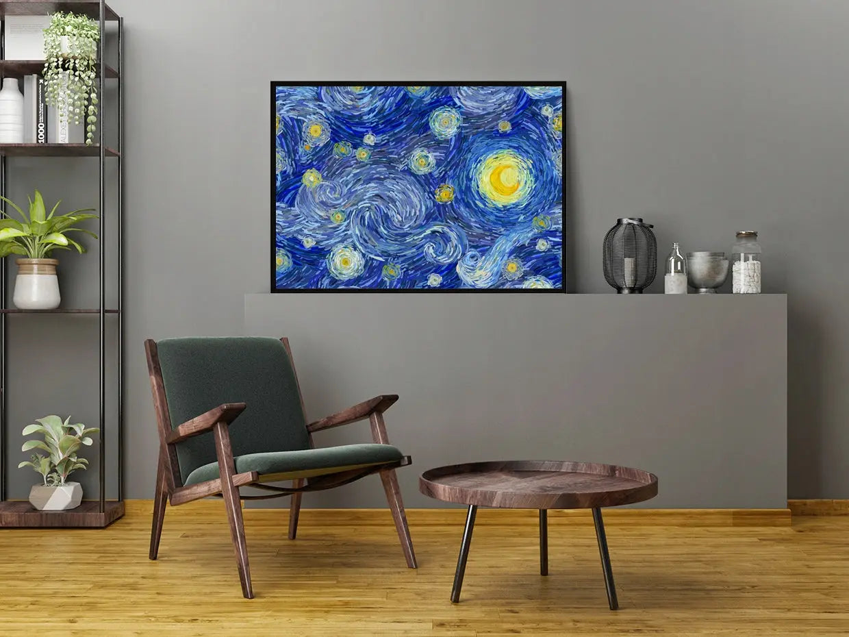 Plakat Noc 53x73 cm ForWalls.eu