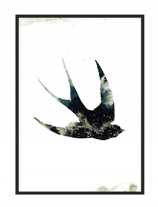 Plakat Jaskółka 53x73 cm ForWalls.eu