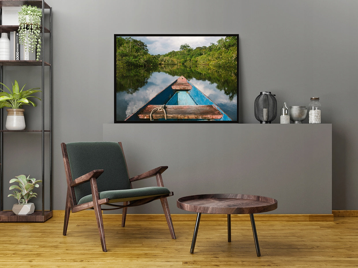 Plakat Łódka 33x43 cm ForWalls.eu