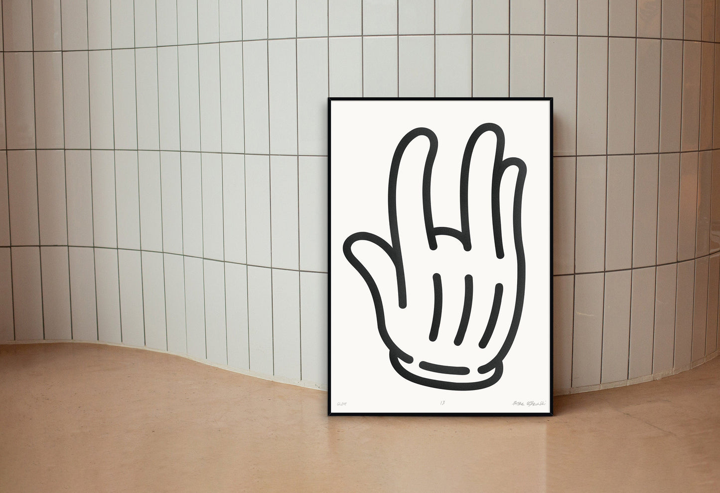 Plakat GLOVE ForWalls.eu