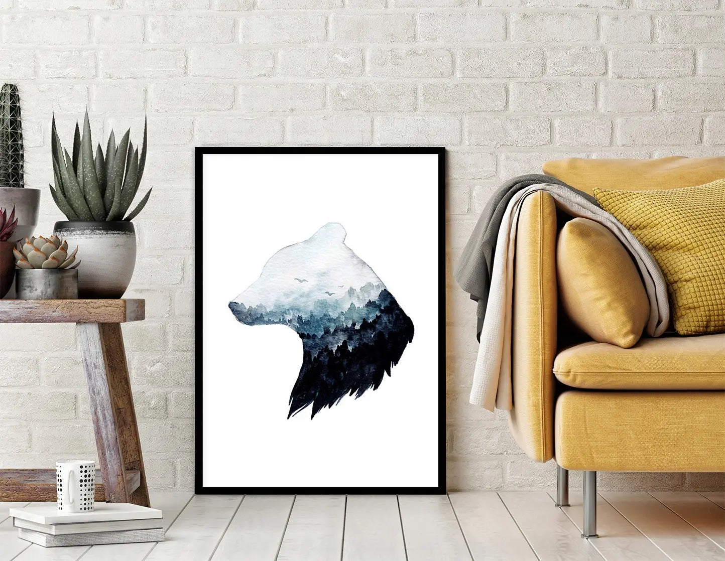 Plakat Niedźwiedź 33x43 cm - ForWalls.eu