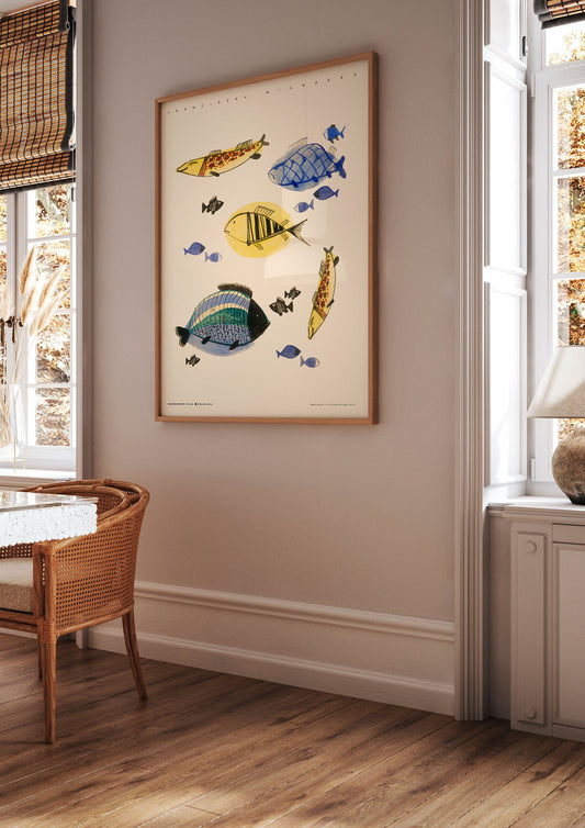 Franciszek's Pond | Art Poster by FREZO