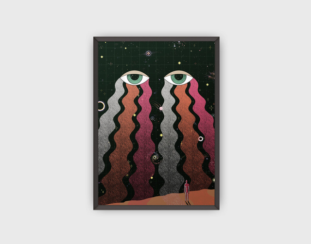 Plakat "Te oczy całym światem"