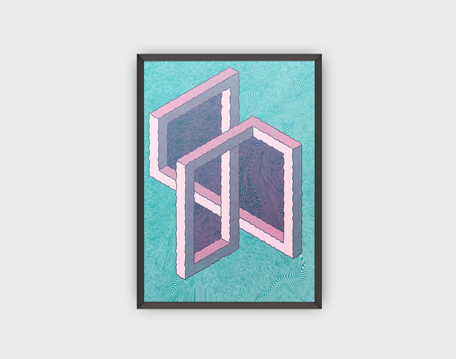 Plakat "Impossible Shape"