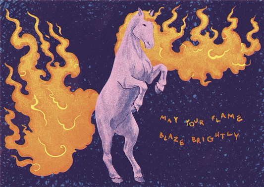 Plakat "Fire Horse"