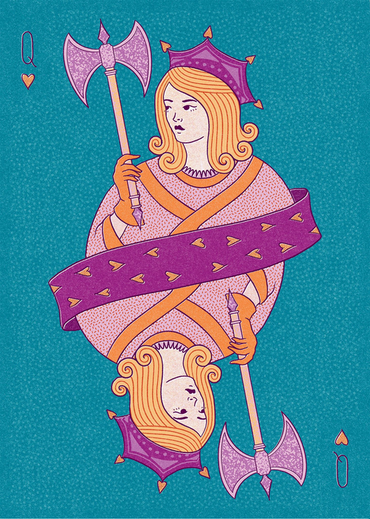 Plakat "Queen of Hearts"
