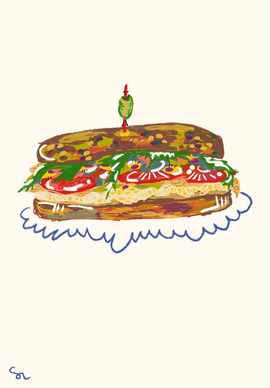 Plakat Kanapka ForWalls.eu