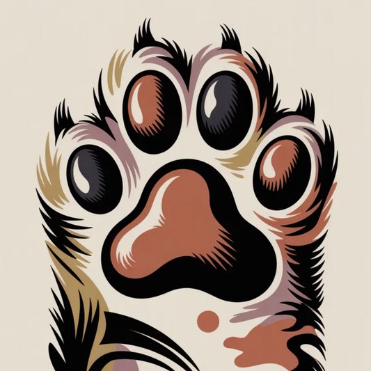 Plakat Kocia Łapa - ForWalls.eu