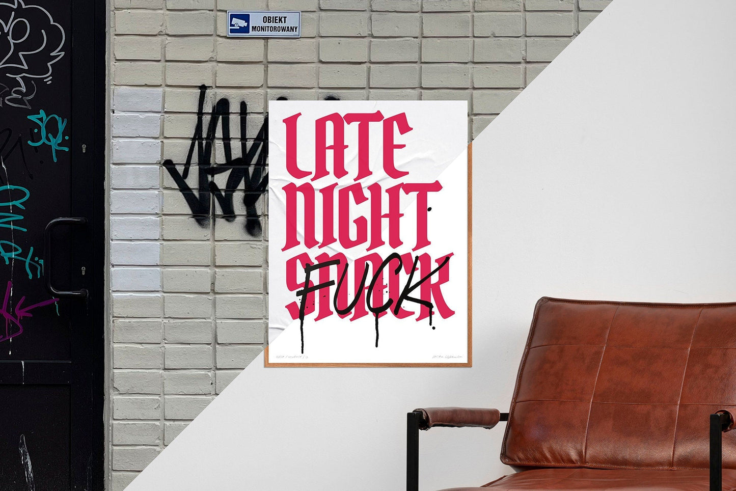 Plakat FUCK  ForWalls.eu