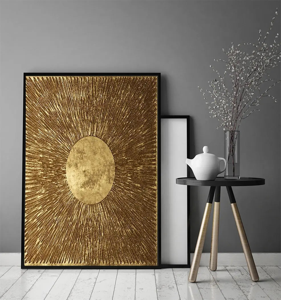 Plakat Złoty 33x43 cm - ForWalls.eu