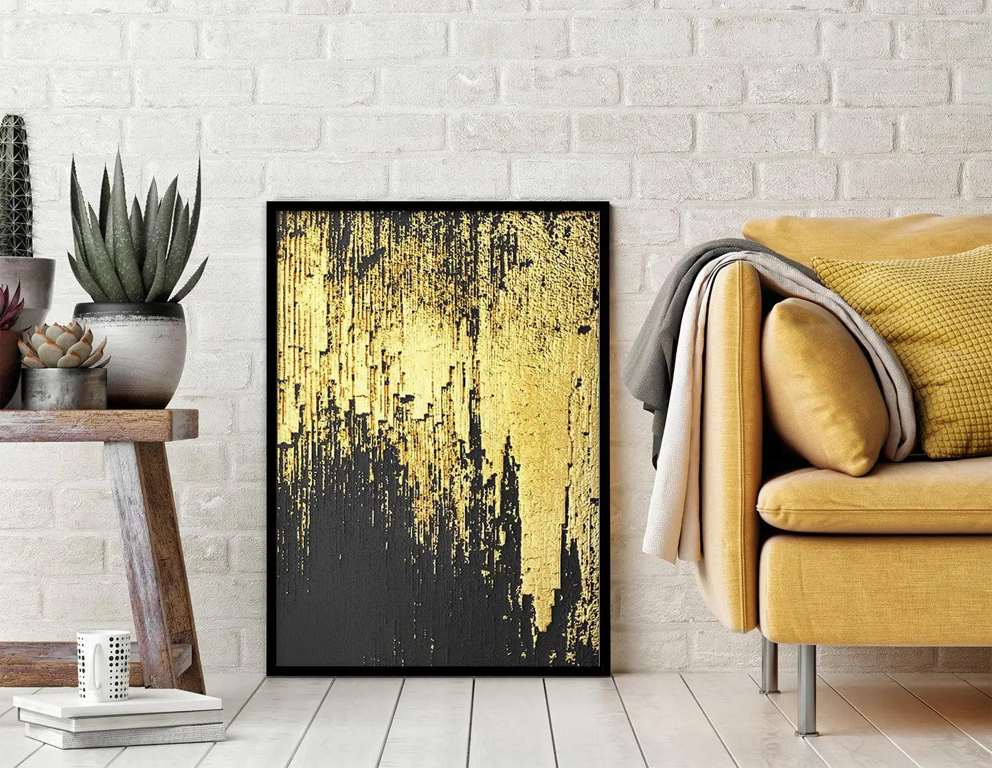 Plakat Złoty 33x43 cm - ForWalls.eu