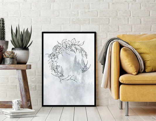 Plakat Akwarela 33x43 cm - ForWalls.eu