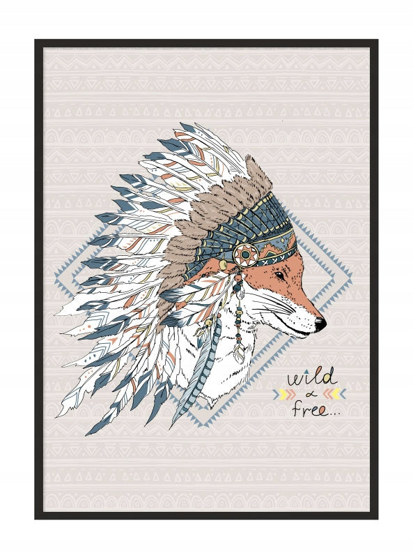 Plakat Lis 33x43 cm  ForWalls.eu