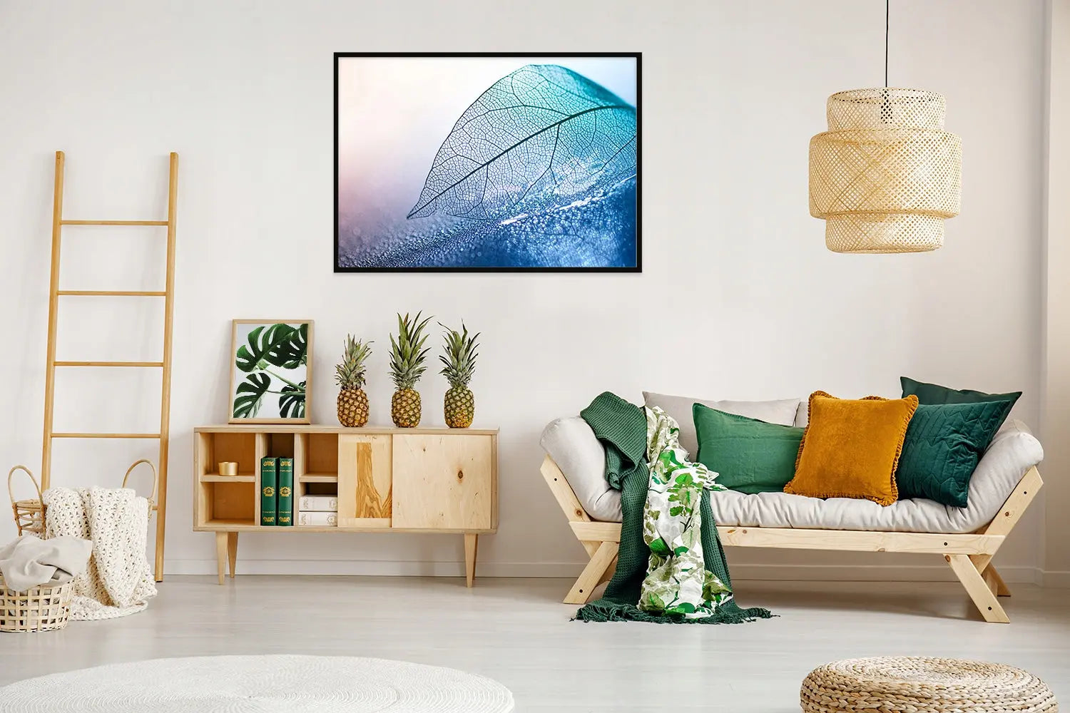 Plakat Liść 53x73 cm  ForWalls.eu
