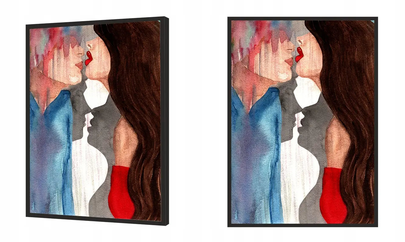 Plakat Pocałunek 53x73 cm  ForWalls.eu