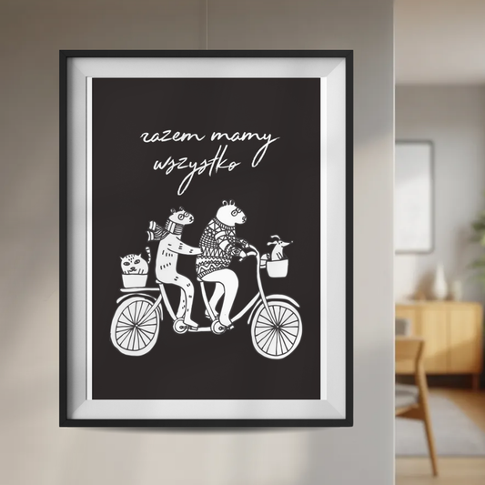 Plakat Razem Mamy Wszystko  ForWalls.eu