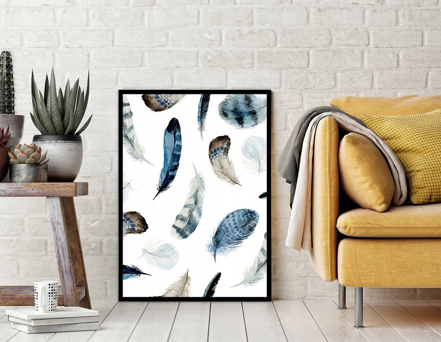 Plakat Piórka 33x43 cm  ForWalls.eu