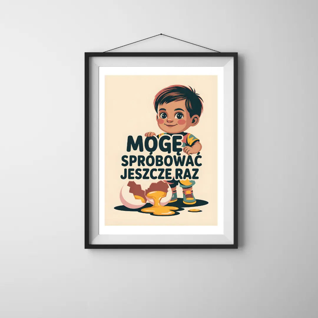 Plakat Keep Trying - ForWalls.eu