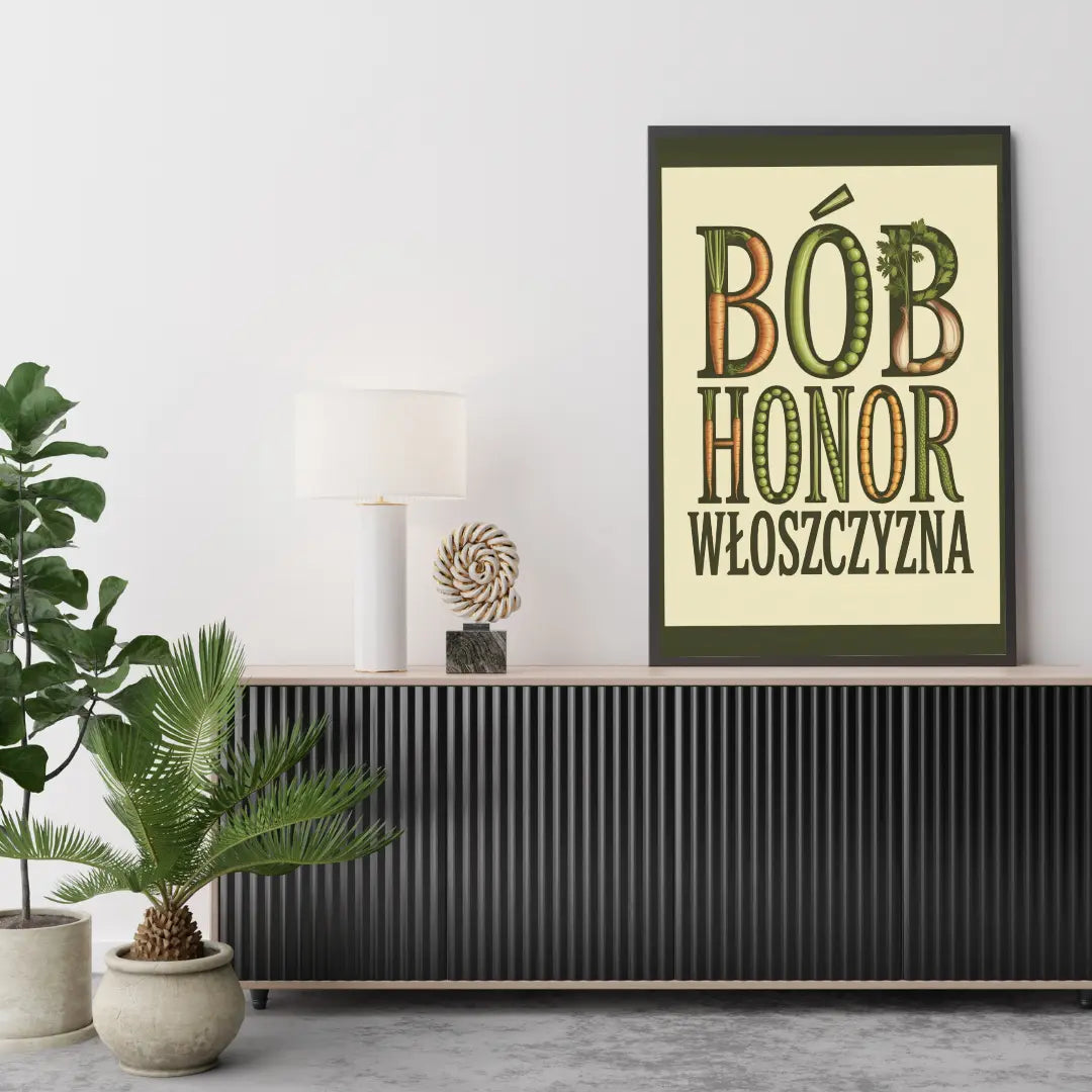 Plakat Bób, Honor, Włoszczyzna! - ForWalls.eu