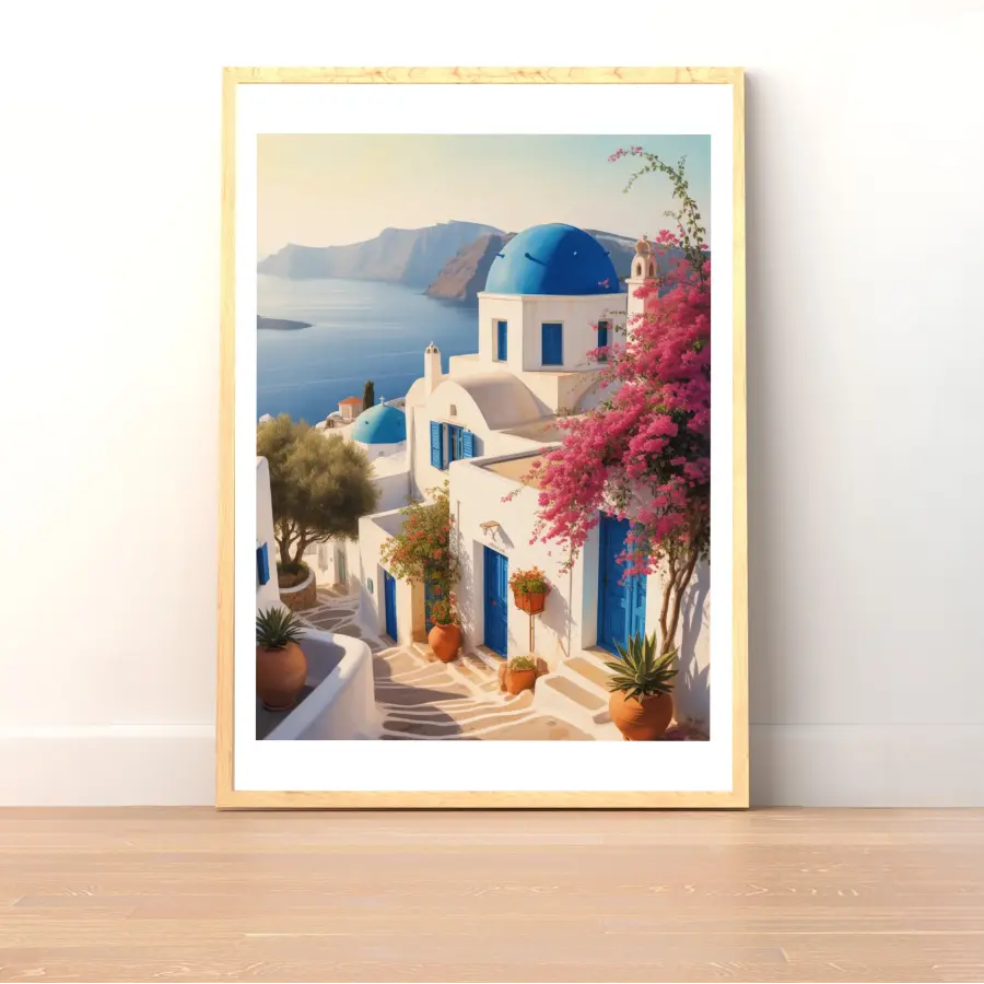 Plakat Santorini - ForWalls.eu